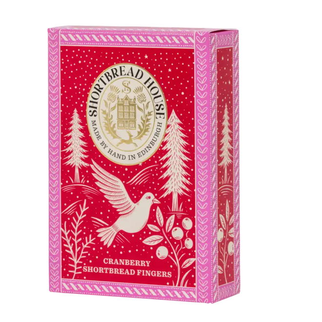 Shortbread House Shortbread Fingers With Cranberry