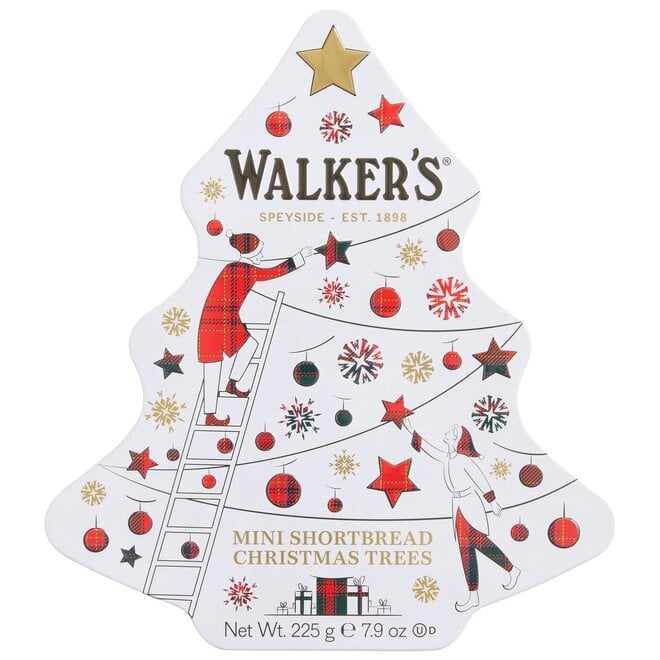 Walkers Christmas Tree Shortbread Tin