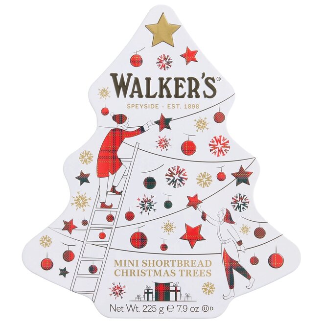 Walkers Christmas Tree Shortbread Tin