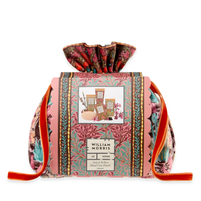 William Morris at Home Oak & Willow Velvet Drawstring Pouch Set