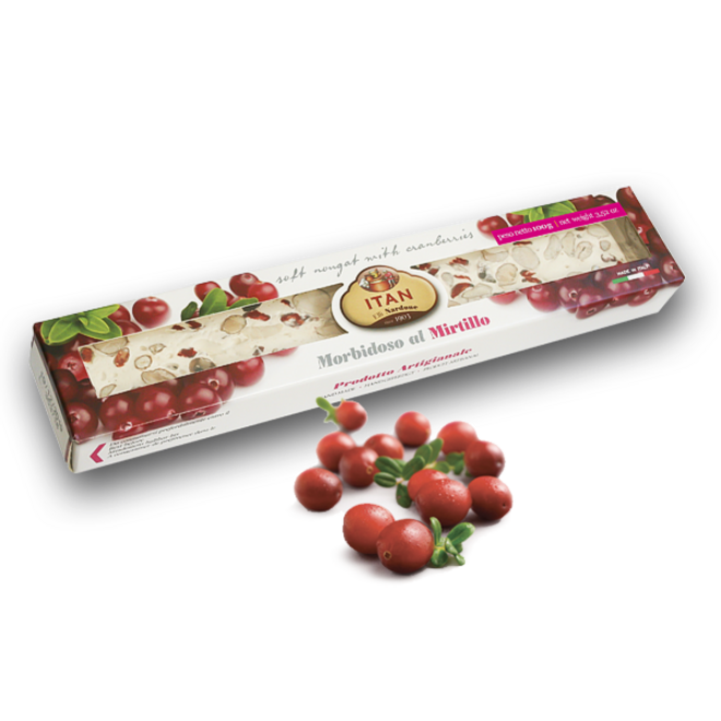 Soft Nougat With Cranberries 100g
