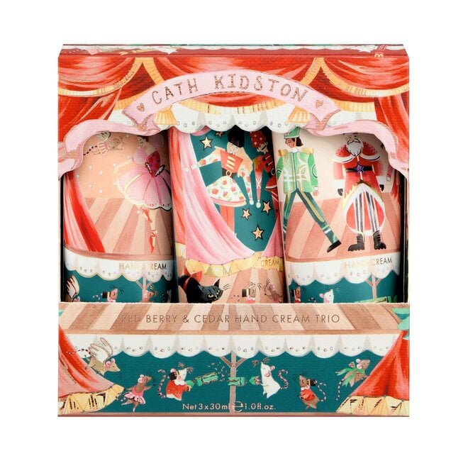 Cath Kidston Nutcracker Hand Cream Trio