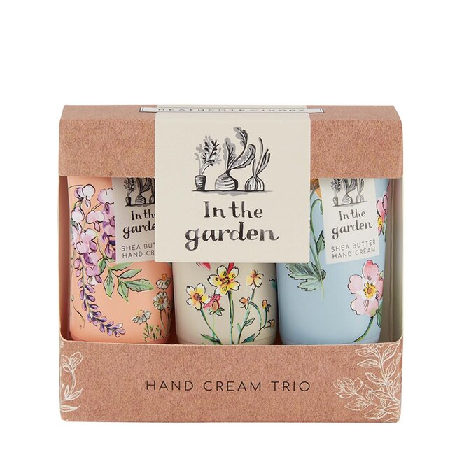 Heathcote & Ivory In the Garden Hand Cream Trio