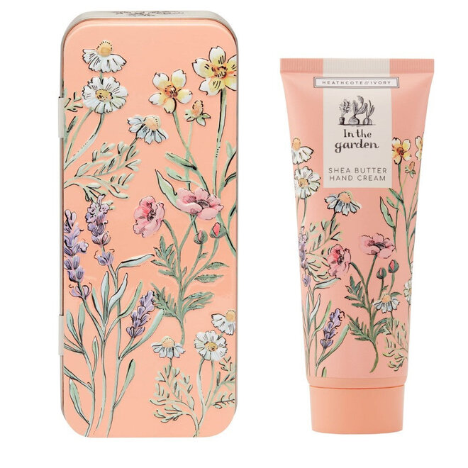 In the Garden Hand Cream Embossed Tin