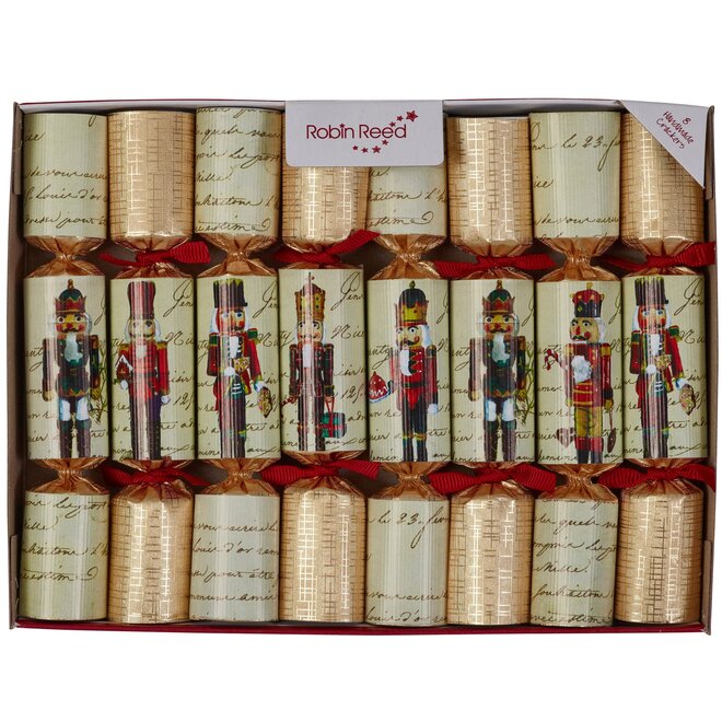 Nutcracker Mini Christmas Crackers (Box of 8)