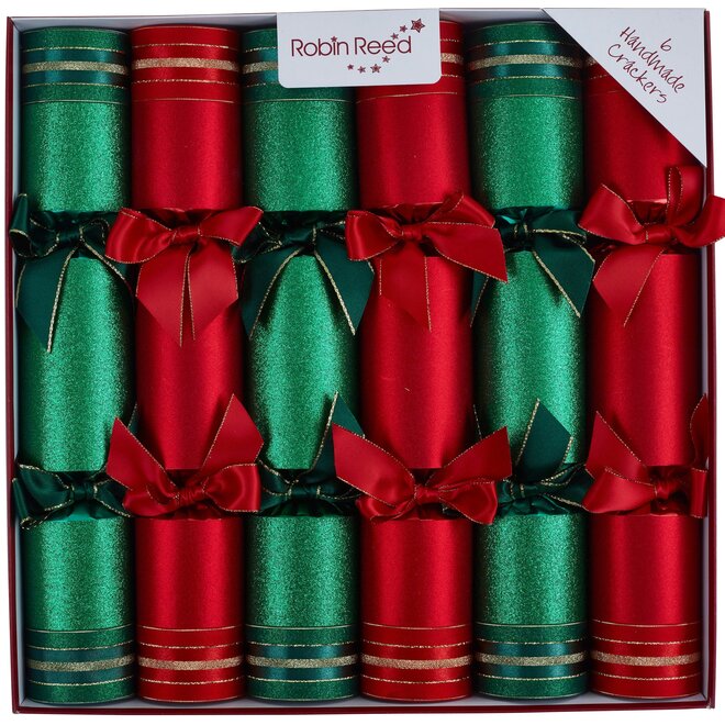 Glamour Stardust Christmas Crackers (Box of 6)