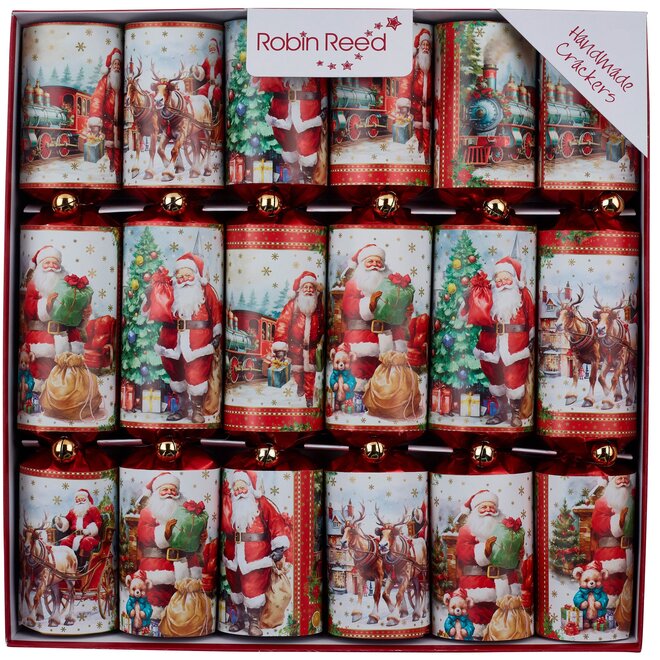 Christmas Eve Wishes Christmas Crackers (Box of 6)