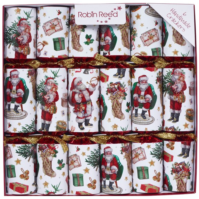 Merry & Bright Christmas Crackers (Box of 6)