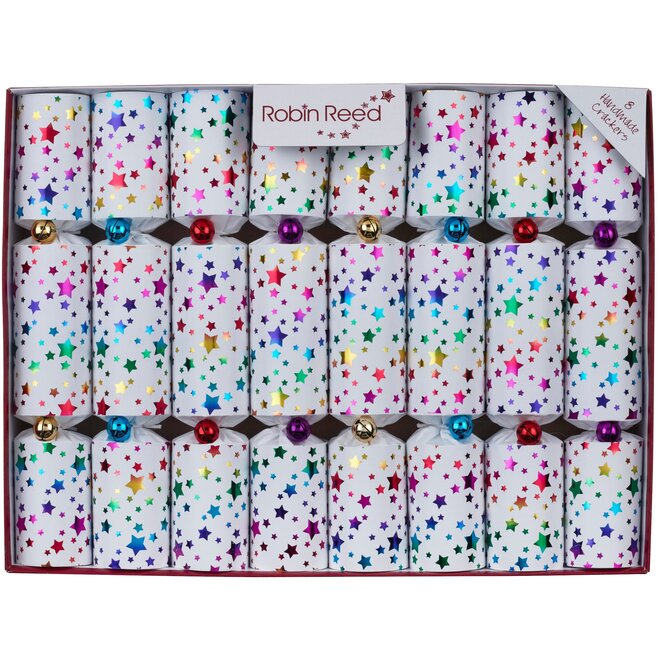 Magical Star Multicolor Crackers (Box of 8)