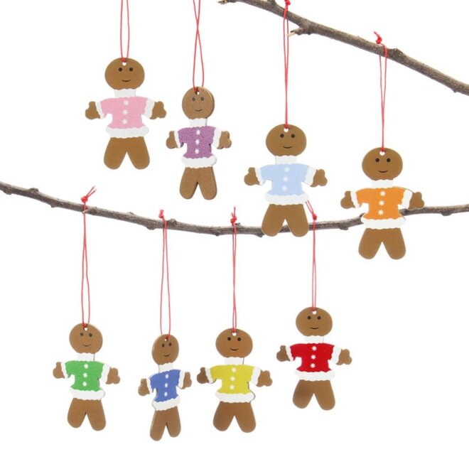 Gingerbread Charms Christmas Crackers (Box of 6)