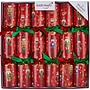 Red Royale Nutcracker Christmas Crackers (Box of 6)