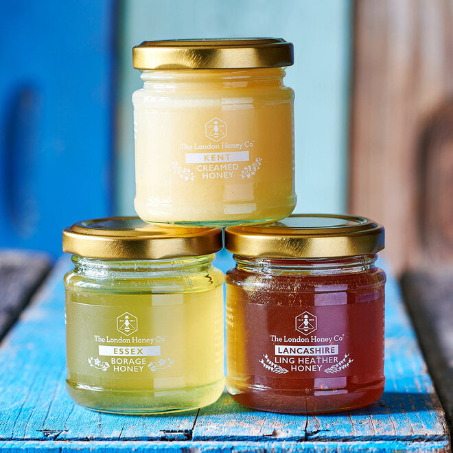 British Honey Tasting Trio