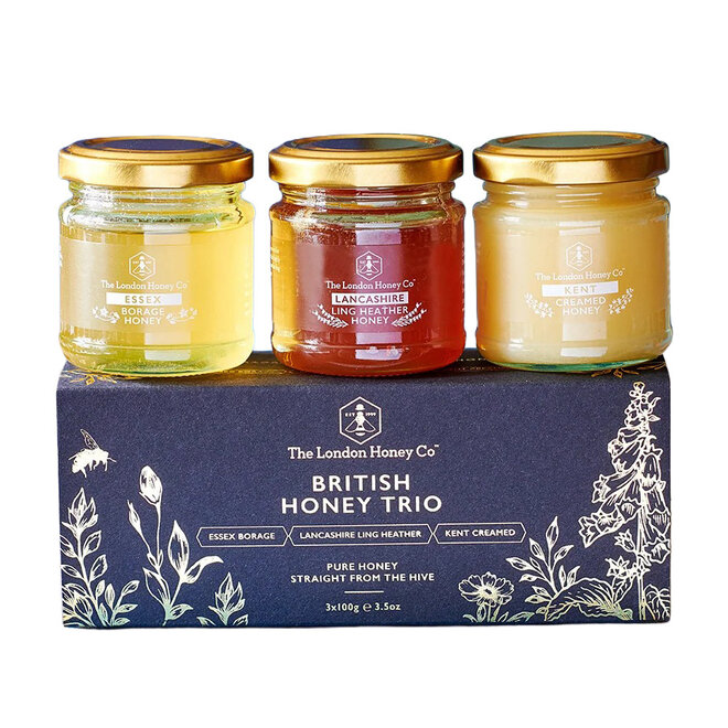 British Honey Tasting Trio