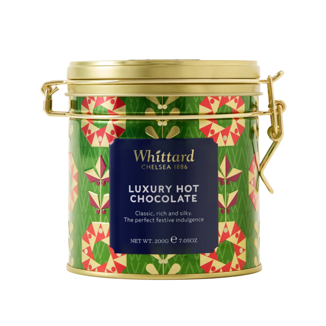 Whittard of Chelsea Luxury Hot Chocolate Clip Top Tin