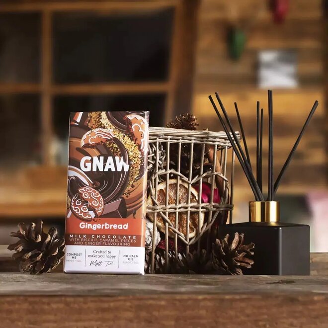 Gnaw Gingerbread Chocolate Bar