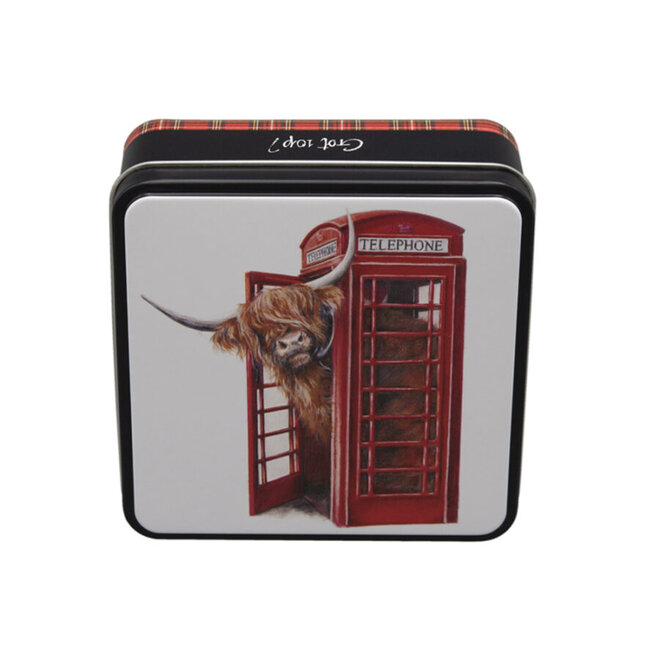 Highland Cow Clotted Cream Fudge Tin