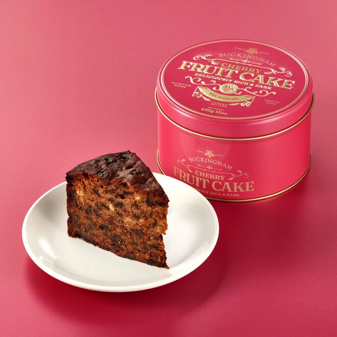 Buckingham Cherry Fruit Cake 425g