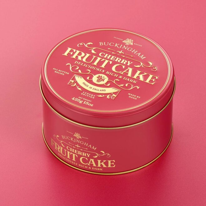 Buckingham Cherry Fruit Cake 425g