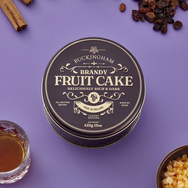 Buckingham Brandy Fruit Cake 425g