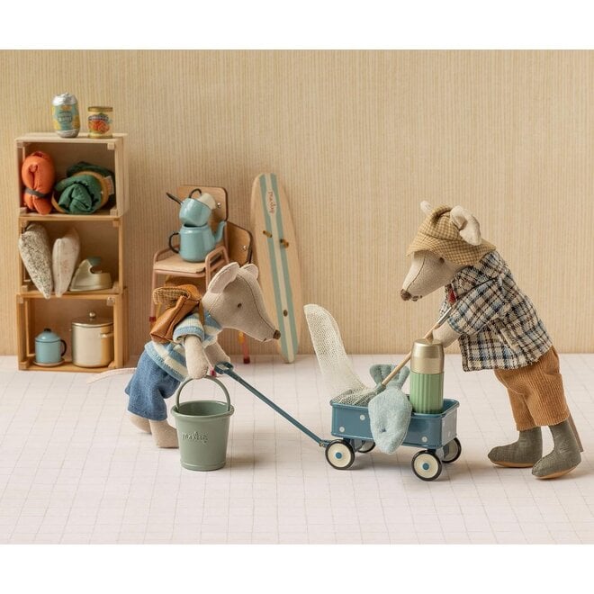Wagon, Mouse - Blue