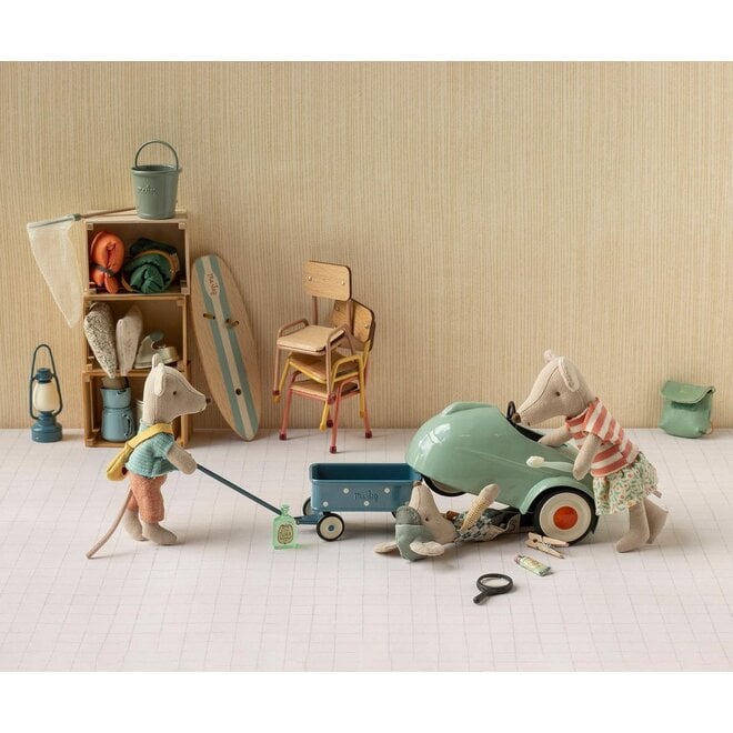 Wagon, Mouse - Blue