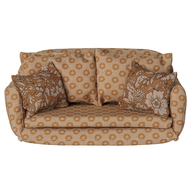 Sofa Bed, Mouse, Large - Ocher