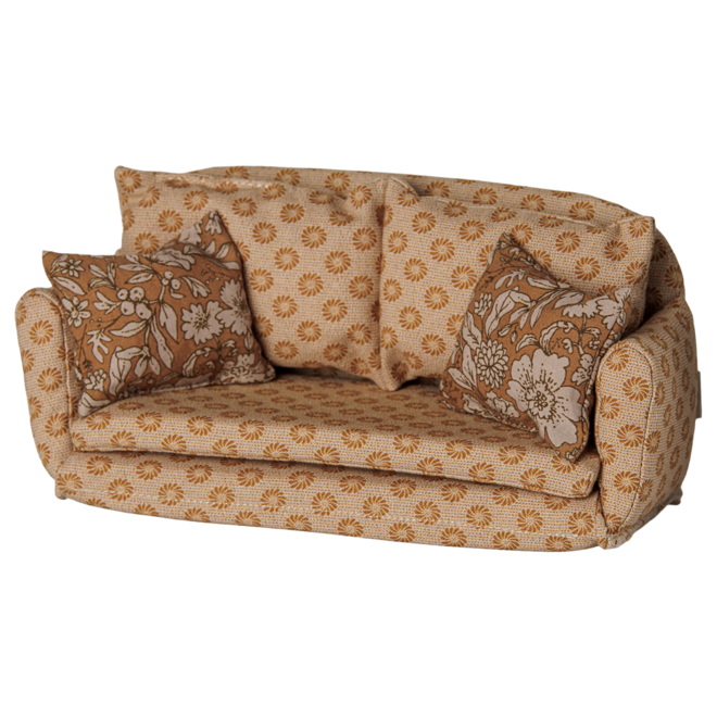Sofa Bed, Mouse, Large - Ocher
