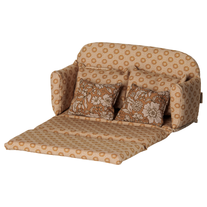 Sofa Bed, Mouse, Large - Ocher