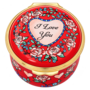 I Love You Deco Base Enamel Trinket Box