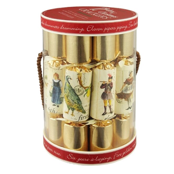 12 Days of Christmas Crackers (Box of 12)