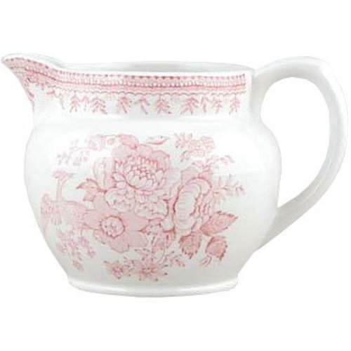 Burleigh Pottery Asiatic Pheasants Pink Small Dutch Jug Burleigh Pottery Asiatic Pheasants Pink Small Dutch Jug