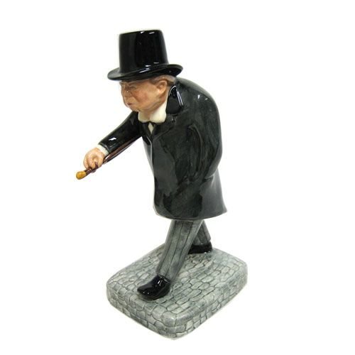 Bairstow Manor Pottery Man of the Century Winston Churchill Statuette Bairstow Manor Pottery Man of the Century Winston Churchill Statuette