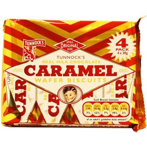 Tunnock's Tunnock's Caramel Wafers Tunnock's Tunnock's Caramel Wafers