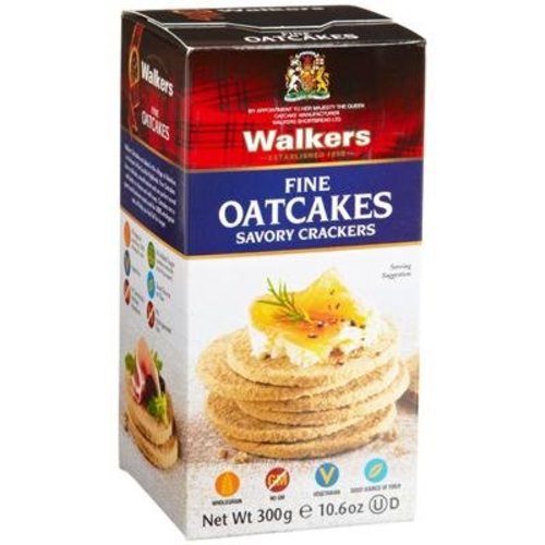 Walker's Shortbread Co. Walkers Fine Oat Crackers Walker's Shortbread Co. Walkers Fine Oat Crackers