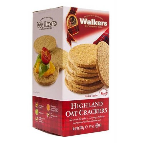 Walker's Shortbread Co. Walkers Highland Oat Crackers Walker's Shortbread Co. Walkers Highland Oat Crackers