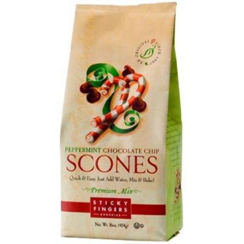 Sticky Fingers Sticky Fingers Peppermint Chocolate Chip Scone mix Sticky Fingers Sticky Fingers Peppermint Chocolate Chip Scone mix