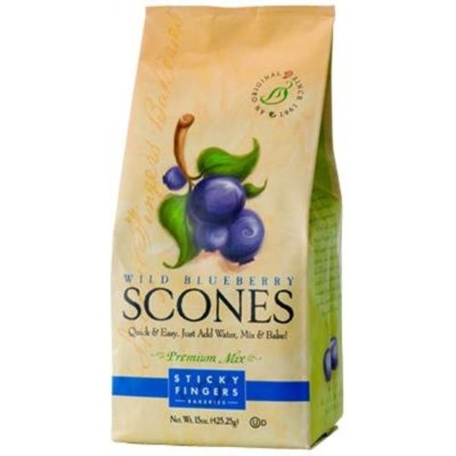 Sticky Fingers Sticky Fingers Wild Blueberry Scone mix Sticky Fingers Sticky Fingers Wild Blueberry Scone mix
