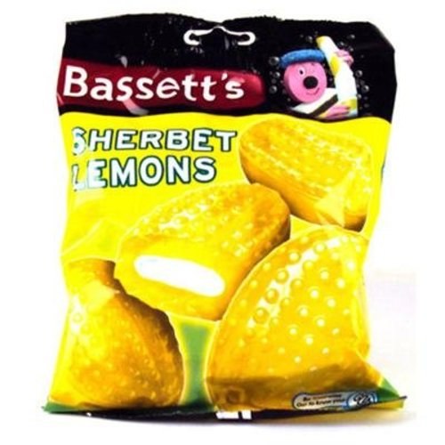 Bassett's Bassetts Sherbet Lemons Bag Bassett's Bassetts Sherbet Lemons Bag