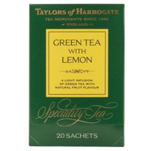 Taylors of Harrogate Taylors of Harrogate Green Tea with Lemon 20s Taylors of Harrogate Taylors of Harrogate Green Tea with Lemon 20s
