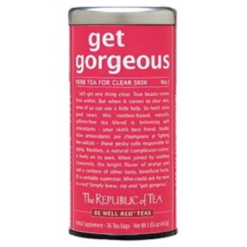 Republic of Tea Republic of Tea Get Gorgeous Herbal Tea Republic of Tea Republic of Tea Get Gorgeous Herbal Tea