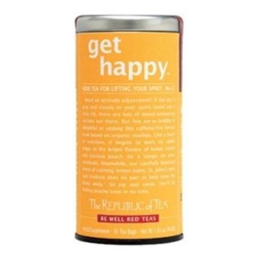 Republic of Tea Get Happy Herbal Tea Republic of Tea Get Happy Herbal Tea