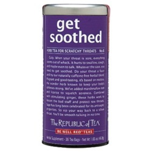 Republic of Tea Republic of Tea Get Soothed Herbal Tea Republic of Tea Republic of Tea Get Soothed Herbal Tea