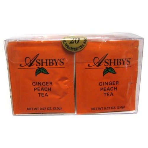 Ashbys Teas of London Ashbys Ginger Peach Tea Ashbys Teas of London Ashbys Ginger Peach Tea