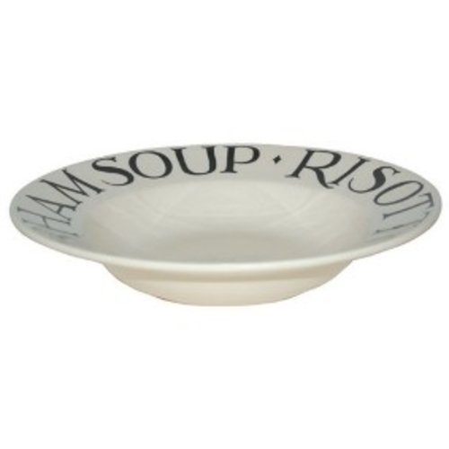 Emma Bridgewater Bridgewater Black Toast Soup Plate Emma Bridgewater Bridgewater Black Toast Soup Plate
