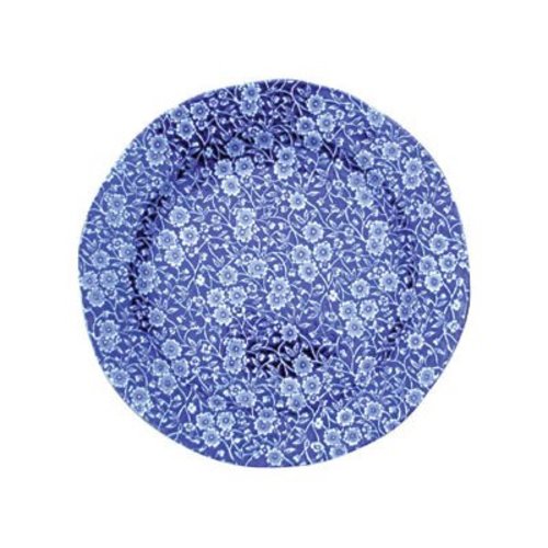 Burleigh Pottery Calico Blue 7.5 in. Plate Burleigh Pottery Calico Blue 7.5 in. Plate