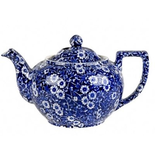 Burleigh Pottery Calico Blue 7 Cup Teapot Burleigh Pottery Calico Blue 7 Cup Teapot