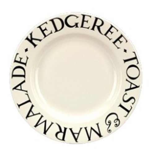 Emma Bridgewater Black Toast 8.5'' Plate Emma Bridgewater Black Toast 8.5'' Plate