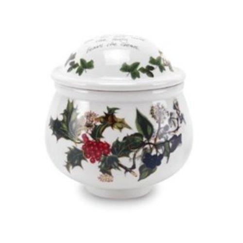Portmeirion Holly & Ivy Covered Sugar Portmeirion Holly & Ivy Covered Sugar