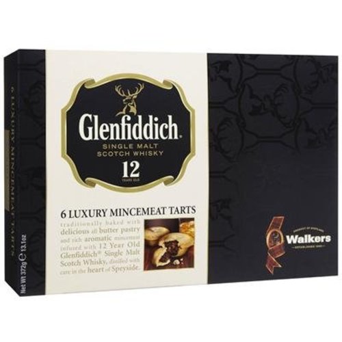 Walker's Shortbread Co. Walkers Glenfiddich 6 Luxury Mincemeat Tarts Walker's Shortbread Co. Walkers Glenfiddich 6 Luxury Mincemeat Tarts
