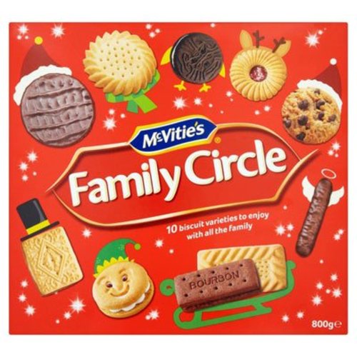 McVitie's McVities Family Circle Biscuit Box McVitie's McVities Family Circle Biscuit Box